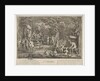 The Education: in a forest, to right an old satyr instructor holdin…, ca. 1700-1720 by Claude Gillot
