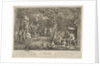 The Education: in a forest, to right an old satyr instructor holdin…, ca. 1700-1720 by Claude Gillot