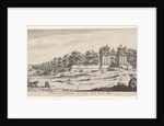 View of the gate of the residence of the Queen Mother, from the series 'Views and new …, ca. 1644 by Claude Goyrand