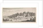 View of the gate of the residence of the Queen Mother, from the series 'Views and new …, ca. 1644 by Claude Goyrand