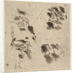 Study with Brigands, ca. 1633 by Claude Lorrain
