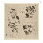 Study with Brigands, ca. 1633 by Claude Lorrain