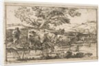 The Herd at the Watering Place, 1635 by Claude Lorrain