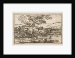 The Herd at the Watering Place, 1635 by Claude Lorrain
