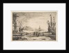 Harbour with a Large Tower, ca. 1641 by Claude Lorrain