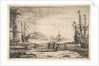 Harbour with a Large Tower, ca. 1641 by Claude Lorrain