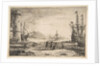 Harbour with a Large Tower, ca. 1641 by Claude Lorrain