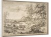 Shepherd and Shepherdess Conversing in a Landscape, ca. 1651 by Claude Lorrain