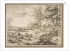 Shepherd and Shepherdess Conversing in a Landscape, ca. 1651 by Claude Lorrain
