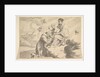 St. Francis of Assisi Adoring the Christ Child on the Virgin's Lap by Claude Mellan