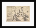 St. Francis of Assisi Adoring the Christ Child on the Virgin's Lap by Claude Mellan