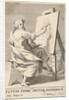 St. Luke Painting the Virgin, 1625 by Claude Mellan