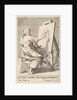 St. Luke Painting the Virgin, 1625 by Claude Mellan
