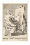 St. Luke Painting the Virgin, 1625 by Claude Mellan