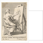 St. Luke Painting the Virgin, 1625 by Claude Mellan