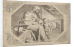 Holy Family by Claude Mellan