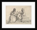 Holy Family by Claude Mellan