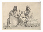 Holy Family by Claude Mellan