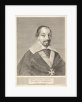 Claude de Rebé, Archbishop of Narbonne by Claude Mellan