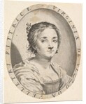 Virginia da Vezzo, Wife of Simon Vouet, 1626 by Claude Mellan