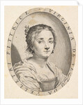 Virginia da Vezzo, Wife of Simon Vouet, 1626 by Claude Mellan