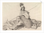 Minerva by Claude Mellan
