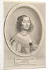 Henriette-Marie de Buade-Frontenac, 1641 by Claude Mellan
