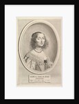 Henriette-Marie de Buade-Frontenac, 1641 by Claude Mellan