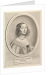Henriette-Marie de Buade-Frontenac, 1641 by Claude Mellan