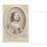 Henriette-Marie de Buade-Frontenac, 1641 by Claude Mellan