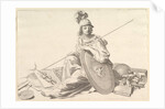 Minerva by Claude Mellan
