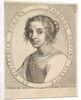 Maddalena Corvina, 1636 by Claude Mellan