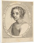 Maddalena Corvina, 1636 by Claude Mellan