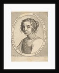 Maddalena Corvina, 1636 by Claude Mellan