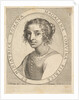 Maddalena Corvina, 1636 by Claude Mellan