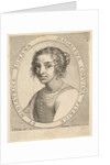 Maddalena Corvina, 1636 by Claude Mellan