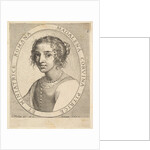 Maddalena Corvina, 1636 by Claude Mellan