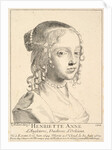 Henriette-Anne d'Angleterre, duchesse d'Orléans by Claude Mellan