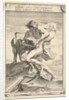 David Strangling the Lion, 1631 by Claude Mellan