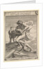 David Strangling the Lion, 1631 by Claude Mellan