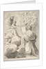 Cardinal Richelieu, Kneeling, Presents His Book to the Virgin and Child, ca. 1646 by Claude Mellan
