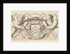 Two Cherubs with the Arms of Cardinal Richelieu, before 1642 by Claude Mellan