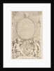 Two Angels Seated on Clouds by Claude Mellan