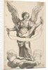 Angel with a Banderole by Claude Mellan