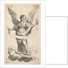 Angel with a Banderole by Claude Mellan