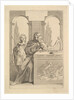 David: Title Page for Talon, L'Histoire sainte, III, 1645 by Claude Mellan