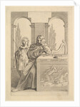 David: Title Page for Talon, L'Histoire sainte, III, 1645 by Claude Mellan