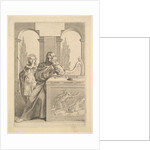 David: Title Page for Talon, L'Histoire sainte, III, 1645 by Claude Mellan