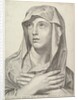 Bust of the Virgin, 1650 by Claude Mellan