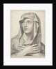 Bust of the Virgin, 1650 by Claude Mellan